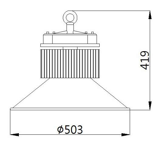 HG-LHB100 低燈罩