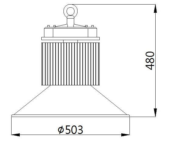 HG-LHB150 低燈罩